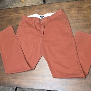 J. Crew Men's Terracotta Chinos